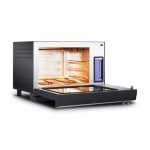 Baumatic BSQ2808BL 26公升黑魂系列座檯式蒸焗爐：9種烹飪功能，50預設菜單，雙層玻璃門